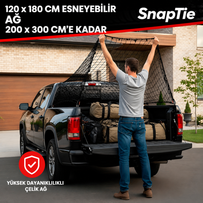 Ağır Hizmet Kargo Sabitleme Ağı — Snaptie
